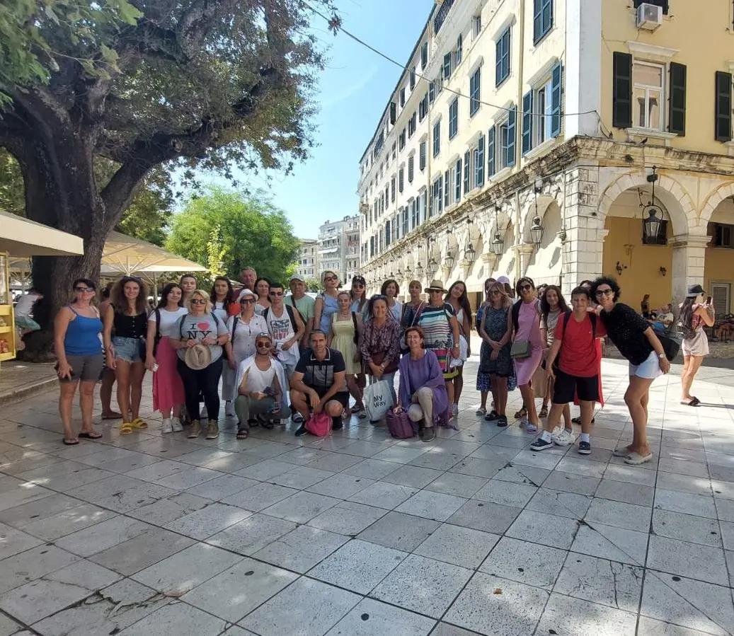 Turisti?ka grupa na putovanju Korfu Prestige Travel Nik?i?